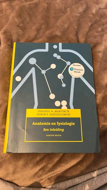 Anatomie en fysiologie, 8e editie met MyLab NL beschikbaar voor biedingen