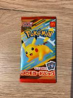 Pokemon Burger Pikachu McDonald’s Promo Pack, Ophalen of Verzenden, Nieuw