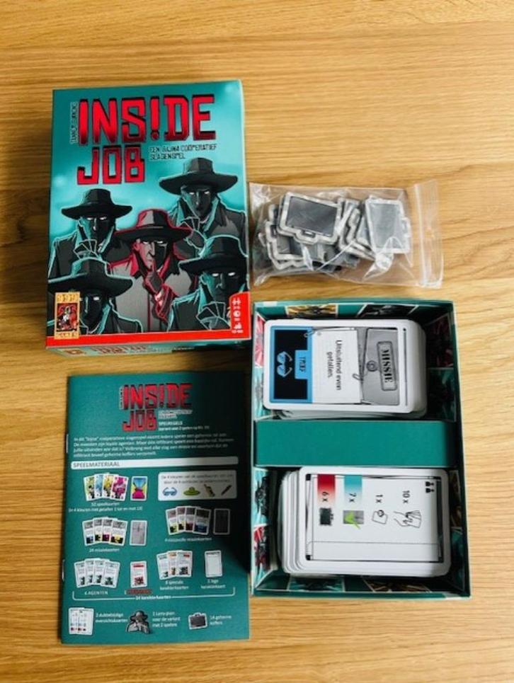 Inside Job - Kaartspel - ook voor 2 spelers - NIEUW, Hobby en Vrije tijd, Gezelschapsspellen | Kaartspellen, Nieuw, Ophalen of Verzenden