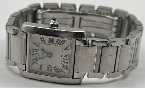 Cartier Francaise, Sieraden, Tassen en Uiterlijk, Horloges | Dames, Gebruikt, Polshorloge, Overige merken, Staal, Staal, Ophalen