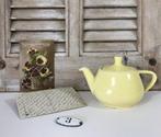 Pastelgeel theepotje ongemerkt, Huis en Inrichting, Keuken | Servies, Overige typen, Ophalen of Verzenden, Zo goed als nieuw, Overige stijlen