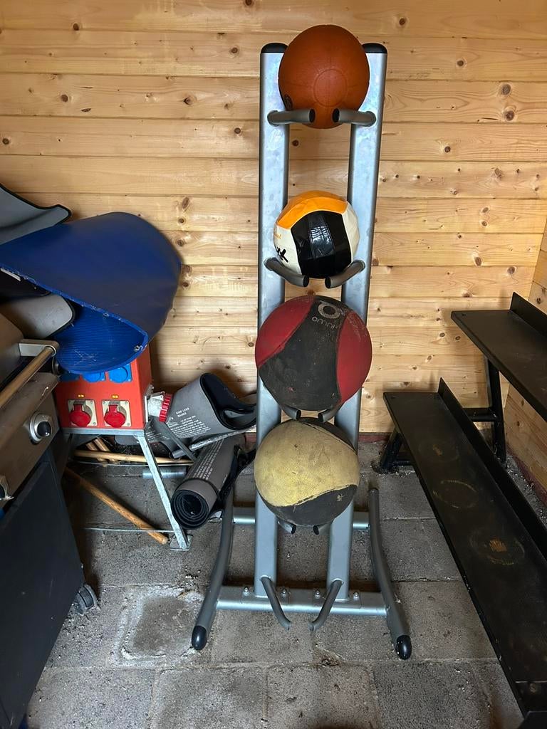 Ballen rek, Ophalen, Gebruikt