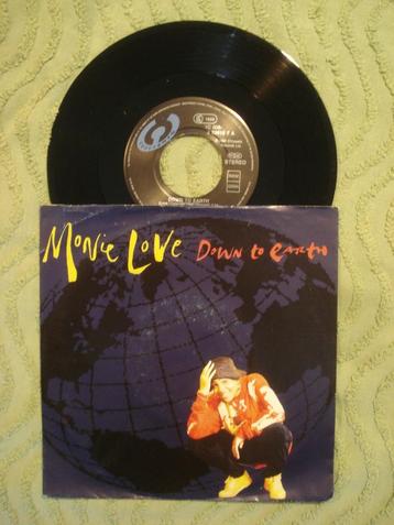 Monie Love 7" Vinyl Single: ‘Down to earth’ (EEC)