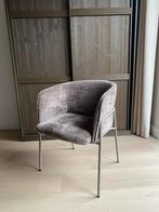 6 Eetkamerstoelen - nieuw, Huis en Inrichting, Stoelen, Ophalen, Bruin, Zo goed als nieuw, Metaal