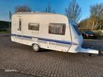 Hobby Excellent 440 SF. (Nieuwstaat) Voortent., Hobby, Schokbreker, 60 kg, Dwarsbed