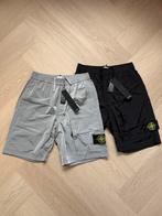 Stone island korte broek / zwembroek zwart en grijs, Verzenden, Maat 48/50 (M), Zwart, Zwemshort