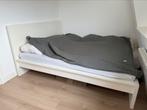 Ikea malm bedframe 160x200, Ophalen, Wit, Tweepersoons, Zo goed als nieuw
