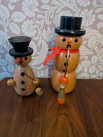 Houten rokersmannetjes - Erzgebirge, Ophalen of Verzenden, Gebruikt