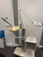 Pedicure behandelkar met vapozone en loeplamp, Ophalen