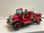 Blikken Brandweerwagen van S.H. uit Japan ca 1960, Antiek en Kunst, Ophalen of Verzenden