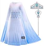 Prachtige complete Elsa uit Frozen outfit mt 122 / 128, Ophalen of Verzenden, Nieuw, 122 t/m 128, Meisje