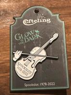 Efteling pin Spookslot viool op kaartje, Verzamelen, Efteling, Ophalen of Verzenden