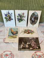 6 antieke paaskaarten (230226), Ophalen of Verzenden, Voor 1920, Overige thema's