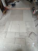 Castle Stones Vloertegels, Doe-het-zelf en Verbouw, Ophalen, 30 cm of meer, Gebruikt, Steen of Klei