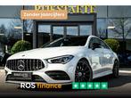 Mercedes-Benz CLA 220 AMG|PANO|45S PAKKET|19''|CAMERA, Auto's, Mercedes-Benz, Automaat, CLA, Wit, Leder