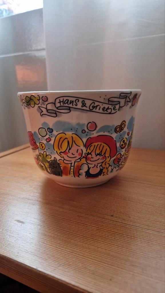 Blond Amsterdam Efteling Hans & Grietje Mok, Huis en Inrichting, Keuken | Servies, Zo goed als nieuw, Kom(men), Blond Amsterdam