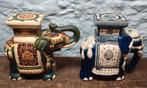 Keramische Vintage olifant keramiek of aardewerk, Ophalen of Verzenden