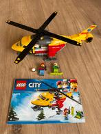 Ambulance vliegtuig met snowboarder Lego 60179, Ophalen, Zo goed als nieuw
