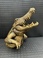 krokodil 43x30cm (goud/zwart)Nieuw!, Verzamelen, Ophalen of Verzenden, Nieuw, Dier