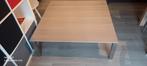 Salontafel 100x100 blankeiken., Huis en Inrichting, Tafels | Salontafels, 50 tot 100 cm, Vierkant, Minder dan 50 cm, 50 tot 100 cm