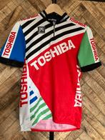 Toshiba santini wielershirt, Fietsen en Brommers, Fietsaccessoires | Fietskleding, Ophalen of Verzenden, Gebruikt, Bovenkleding