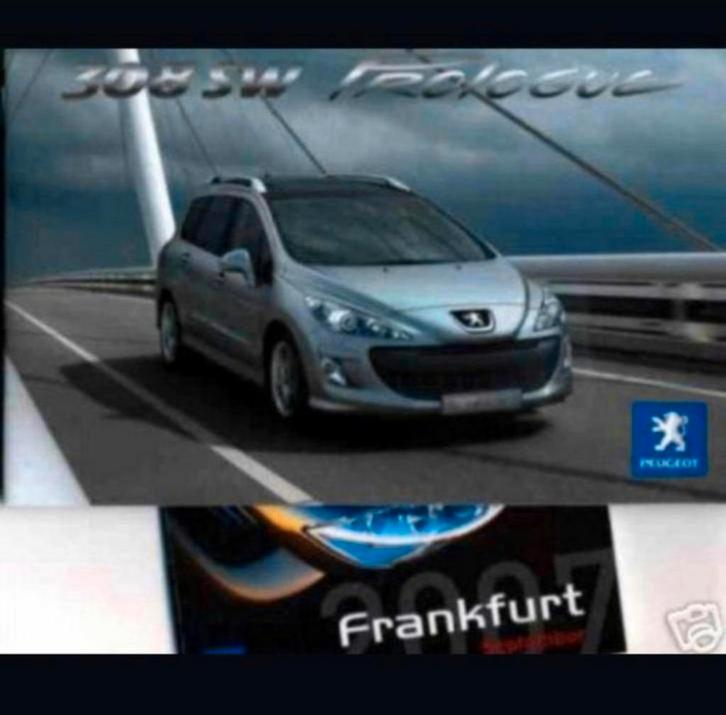 Persmap Peugeot (Duits) IAA Frankfurt in sept. 2007, Boeken, Auto's | Folders en Tijdschriften, Zo goed als nieuw, Peugeot, Ophalen of Verzenden