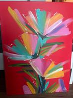 Kleurrijk Bloem Schilderij, Antiek en Kunst, Ophalen