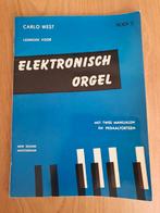 Carlo West - Elektronisch Orgel Boek 2 - Leerboek, Ophalen of Verzenden, Zo goed als nieuw, Instrument, Carlo West