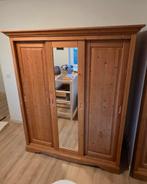 Grote grenen kledingkast (145x60x186cm), Ophalen, Gebruikt, 50 tot 75 cm, 200 cm of meer