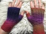 Handgebreide vingerloze handschoenen voor dames., Kleding | Dames, Mutsen, Sjaals en Handschoenen, Ophalen of Verzenden, Nieuw