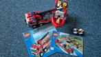 Lego set 7213 Brandweer vrachtwagen met boot, Ophalen of Verzenden, Zo goed als nieuw, Complete set, Lego