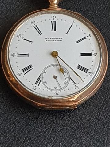 14 kr Zakhorloge IWC in goede staat goed lopend beschikbaar voor biedingen