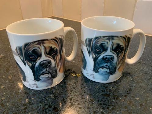 A pair of mugs, Otter House (England) Boxers, Huis en Inrichting, Keuken | Servies, Zo goed als nieuw, Overige stijlen, Ophalen of Verzenden