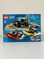 Lego 60272 - Lego City Politieboot Transport - *NIEUW*, Ophalen of Verzenden, Nieuw, Complete set, Lego