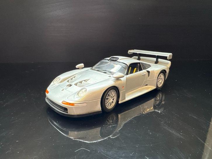 Porsche 911 GT1 - Anson 1:18 Schaalmodel, Hobby en Vrije tijd, Modelauto's | 1:18, Zo goed als nieuw, Auto, Anson, Ophalen of Verzenden