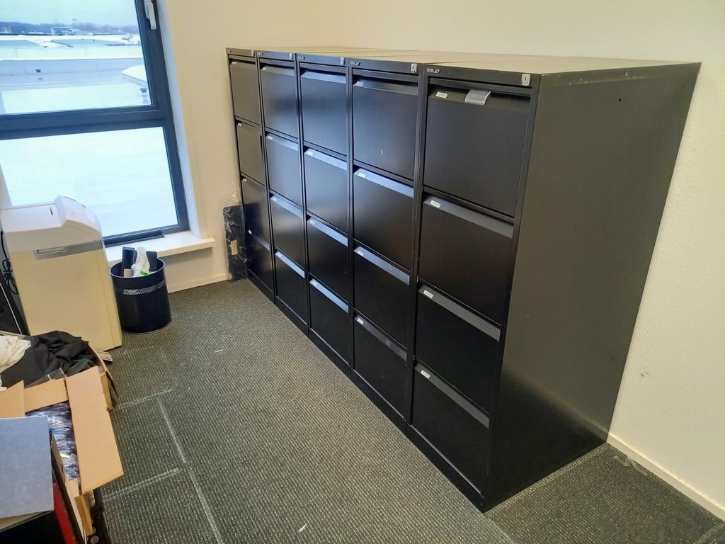 Dossierkast metalen ladekast, Huis en Inrichting, Kasten | Roldeurkasten en Archiefkasten, Minder dan 100 cm, Minder dan 50 cm