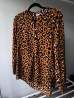 Luipaardprint Blouse  jacqueline de yong - Maat L, Maat 38/40 (M), Bruin, Ophalen of Verzenden, Zo goed als nieuw
