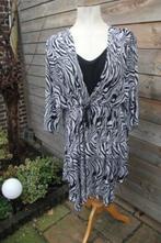 Tuniek zwart/ wit Magna mt 56/58 Vaste prijs, Kleding | Dames, Ophalen of Verzenden, Blouse of Tuniek, Wit, Magna