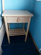 2x BJÖRKSNÄS Nachtkastje - Berkenhout, Minder dan 45 cm, Ophalen of Verzenden, Zo goed als nieuw, Minder dan 55 cm