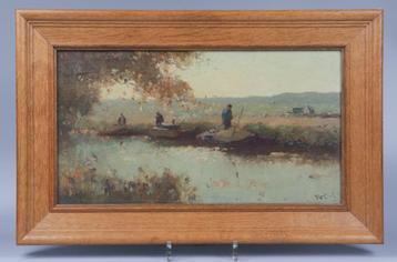 Jan Simon Knikker Sr. - Vissers in de polder beschikbaar voor biedingen