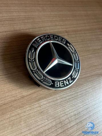 ORIGINELE Mercedes Benz naafkap naafdop zwart chroom beschikbaar voor biedingen