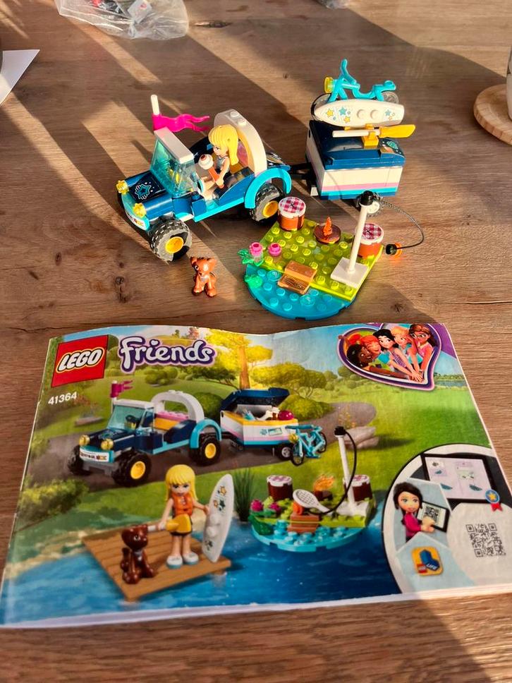 Lego Friends 41364 Stephanie’s Buggy en aanhanger - COMPLEET, Kinderen en Baby's, Speelgoed | Duplo en Lego, Zo goed als nieuw