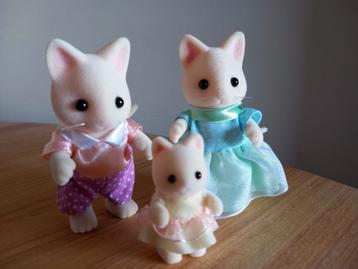 Sylvanian families katten familie compleet  beschikbaar voor biedingen
