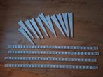 Plankdragers plus rails muurbevestiging, Ophalen, Zo goed als nieuw, IJzer, Overige typen