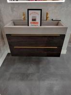 Badmeubel met betonbak, Ophalen, Overige typen, Nieuw, Minder dan 100 cm