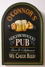O 'Connors Neighborhood pubbord, Ophalen of Verzenden, Nieuw, Reclamebord