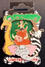 Disney pin - Pumbaa & Timon stained glass DSSH LE 300, Ophalen of Verzenden, Nieuw, Sport