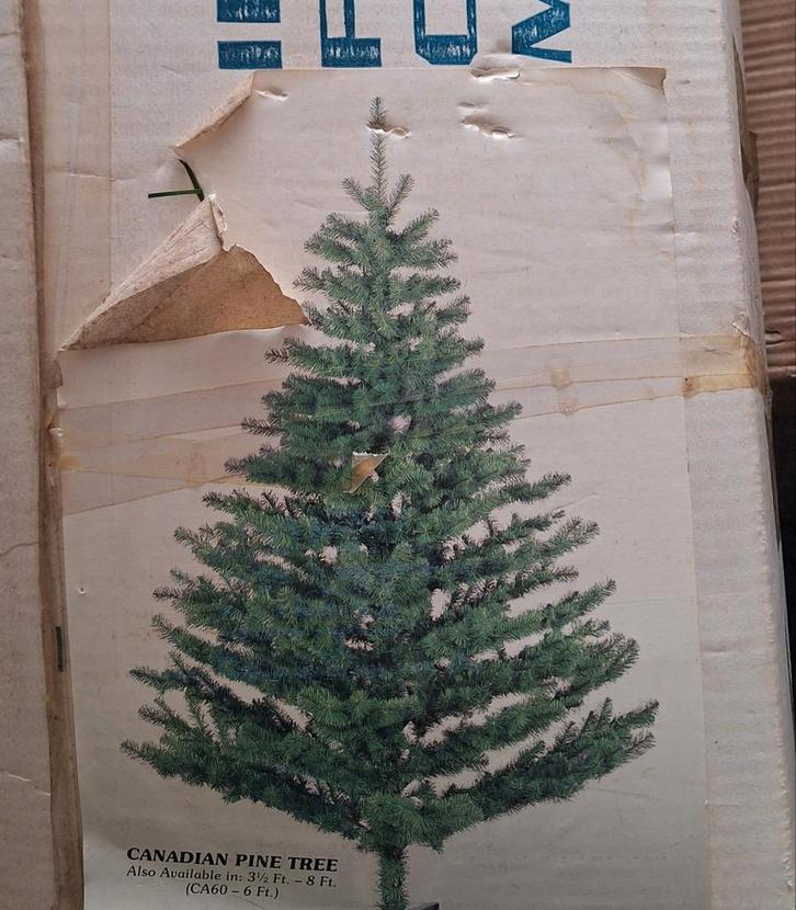 Kunst kerstboom 170 cm hoog 100cm in diameter, Diversen, Kerst, Gebruikt, Ophalen of Verzenden