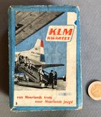 Zeldzaam KLM Kwartet, Jumbo, rond 1950, Ophalen of Verzenden, Gebruikt, Overige typen