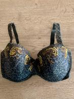 Prima donna 90F voorgevormd groen met goud gele bloem bord, Ophalen of Verzenden, BH, Groen